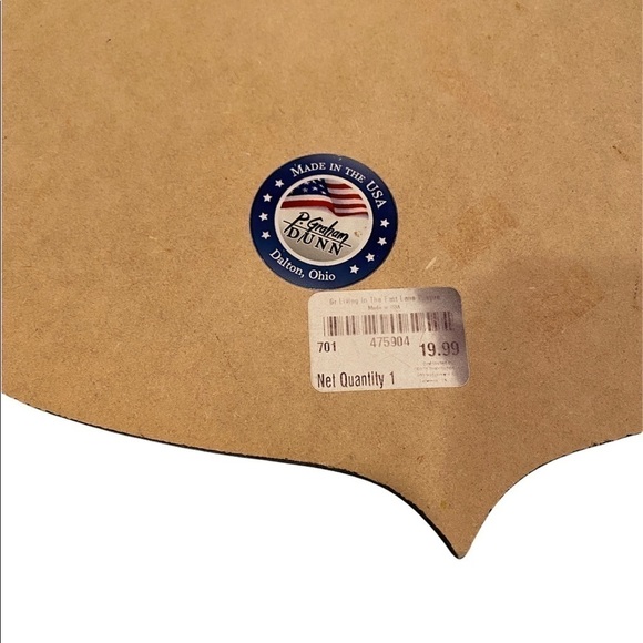 ✨P. Graham Dunn Funny Wood Wall Decor Living In the Fast Lane..Speed Bump - Picture 3 of 4